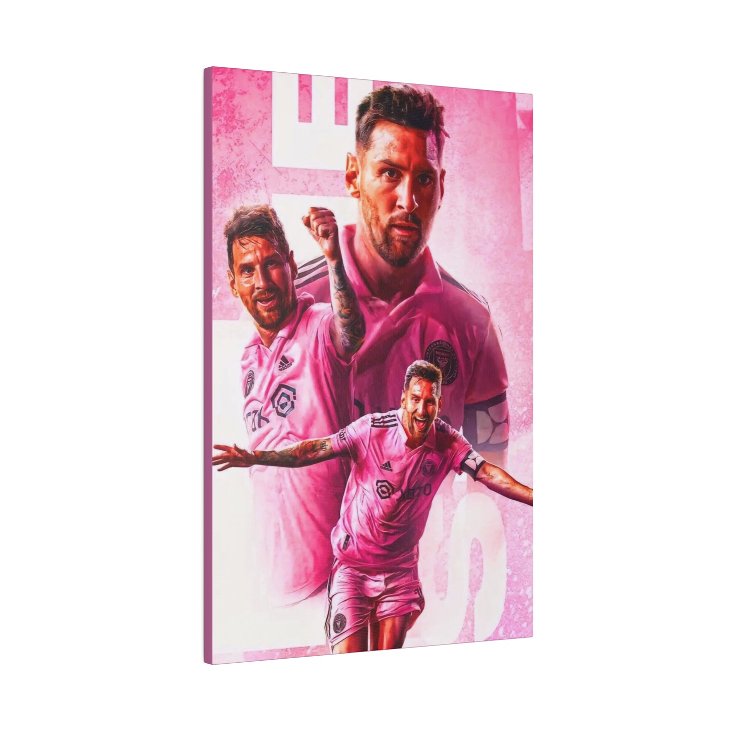 Lionel Messi by Inter Miami - Canvas