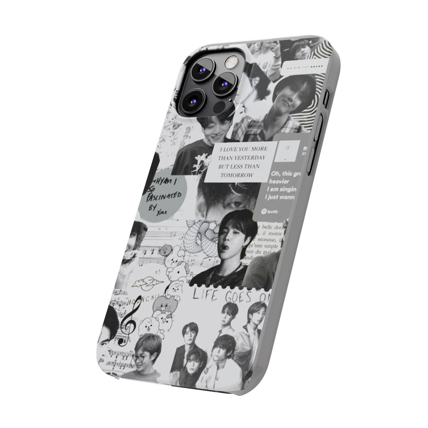 BTS IPhone 15, 14, 13, 12 Cases - The Wishes Edition