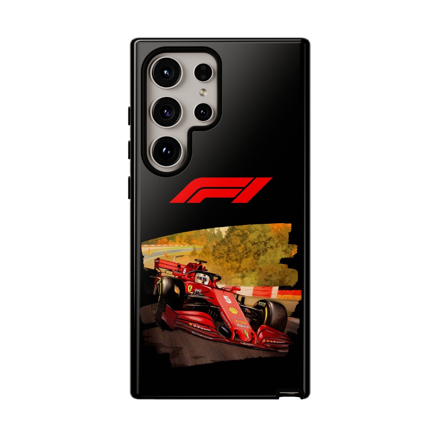F1 Ferrari's power Samsung Galaxy S24, S23, S22 Cases
