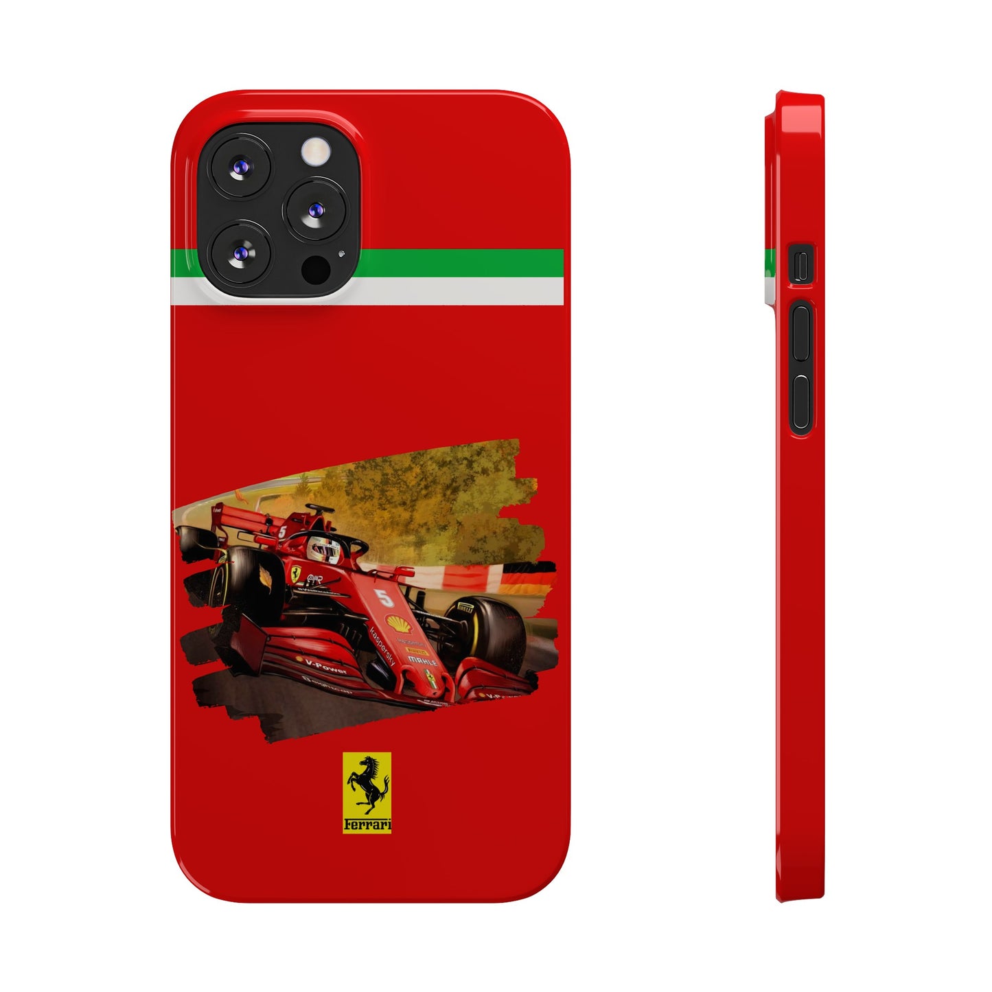 F1 Ferrari Red Edition Iphone Cases