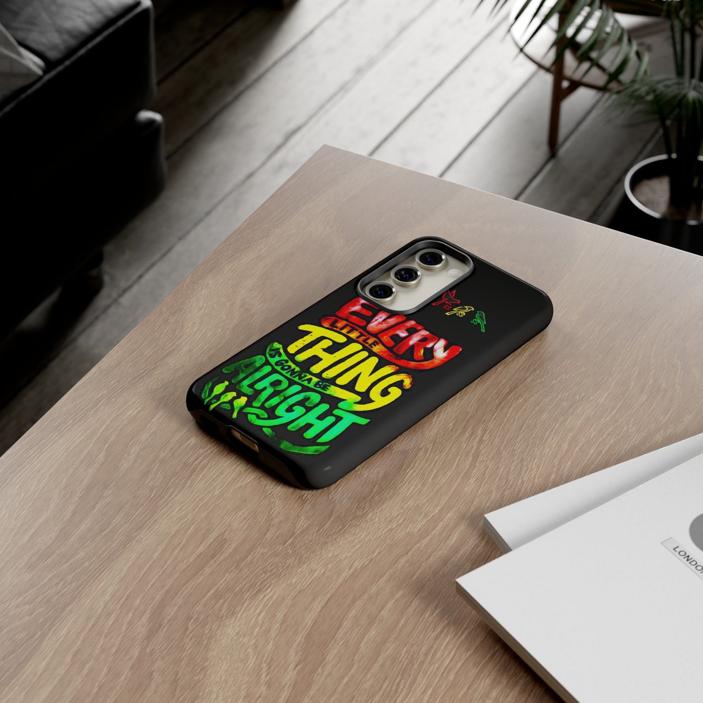 3 Little Birds - Bob Marley Samsung Galaxy Cover: Peace and Protection