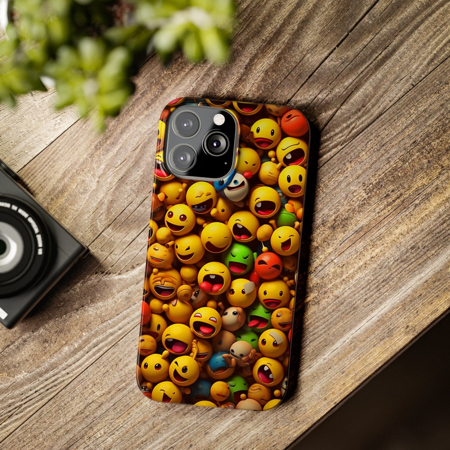 Colorful Emoji Iphone 15, 14, 13, 12 Cases