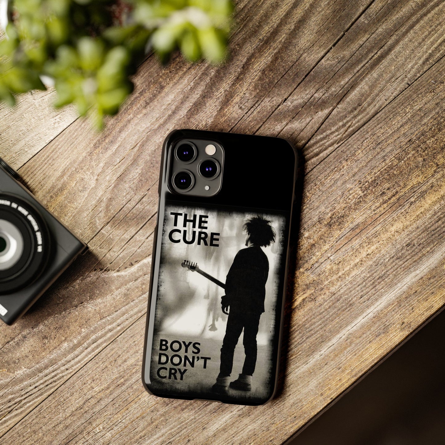 The Cure: Boys Don't Cry" iPhone Covers for 15, 14, 13, 12, 11