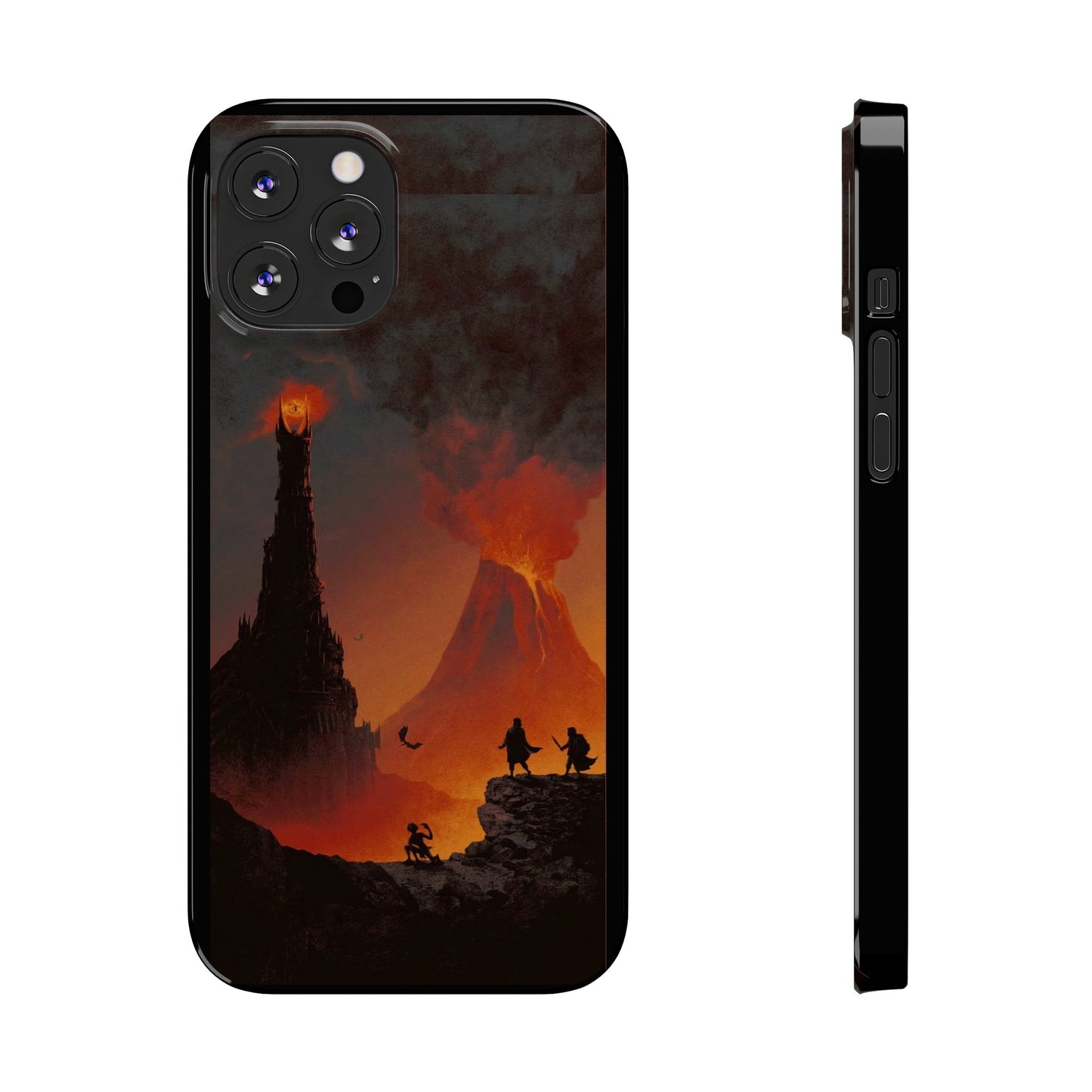 LOTR Frodo Arrived in Mordor iPhone Cases: The Final Quest