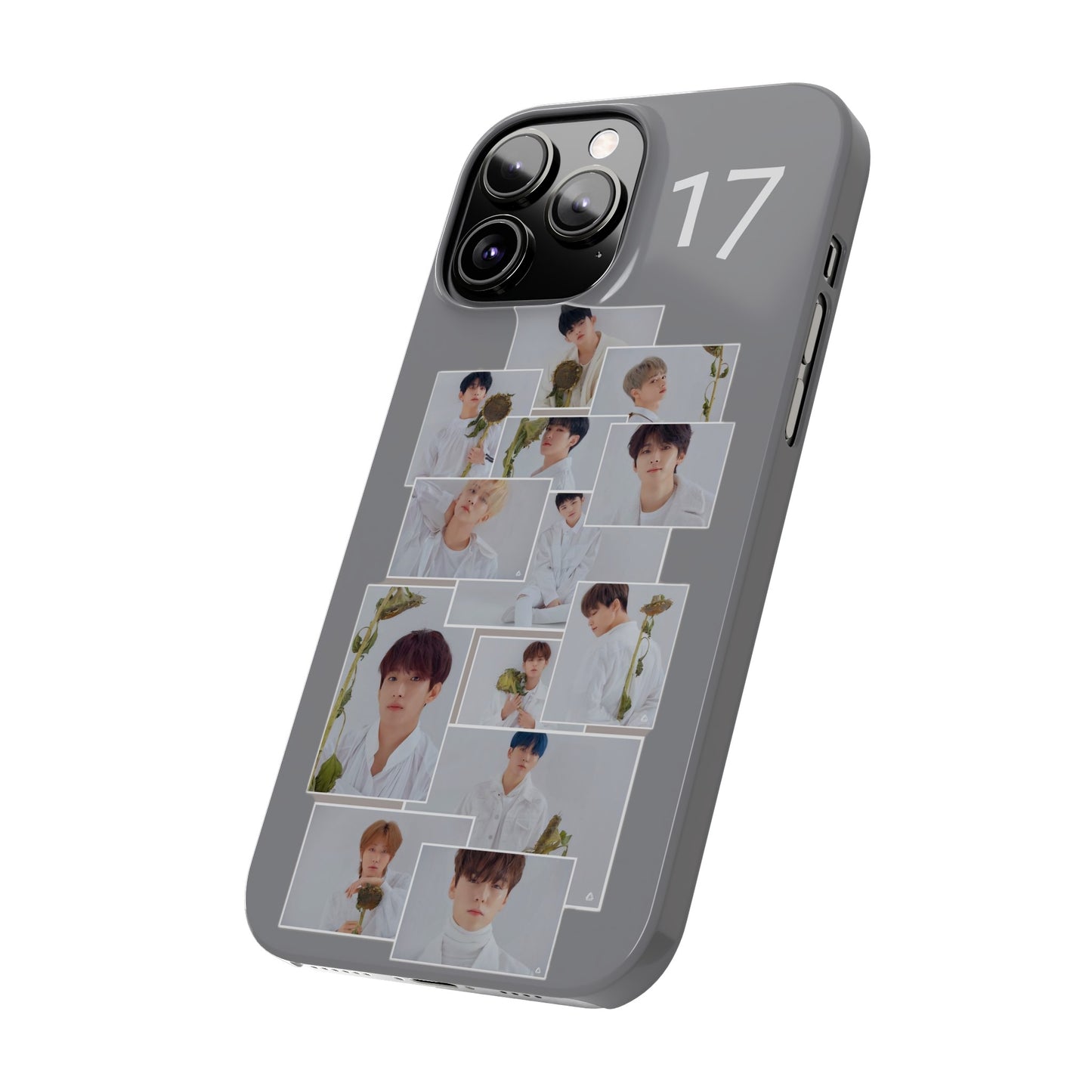 SEVENTEEN White Elegance iPhone 15, 14, 13, 12 Cases