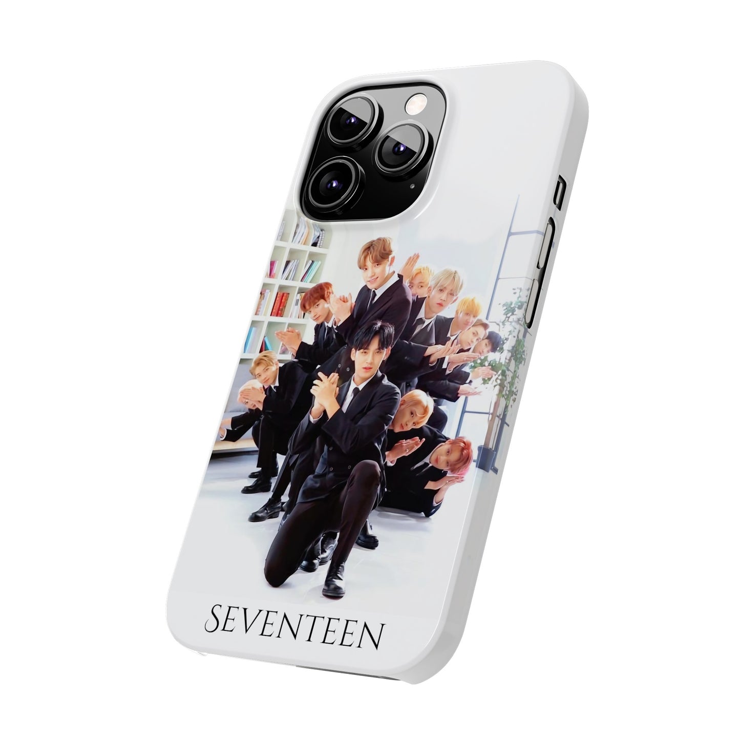 SEVENTEEN: Secret Agent Mission iPhone 15, 14, 13, 12 Cases