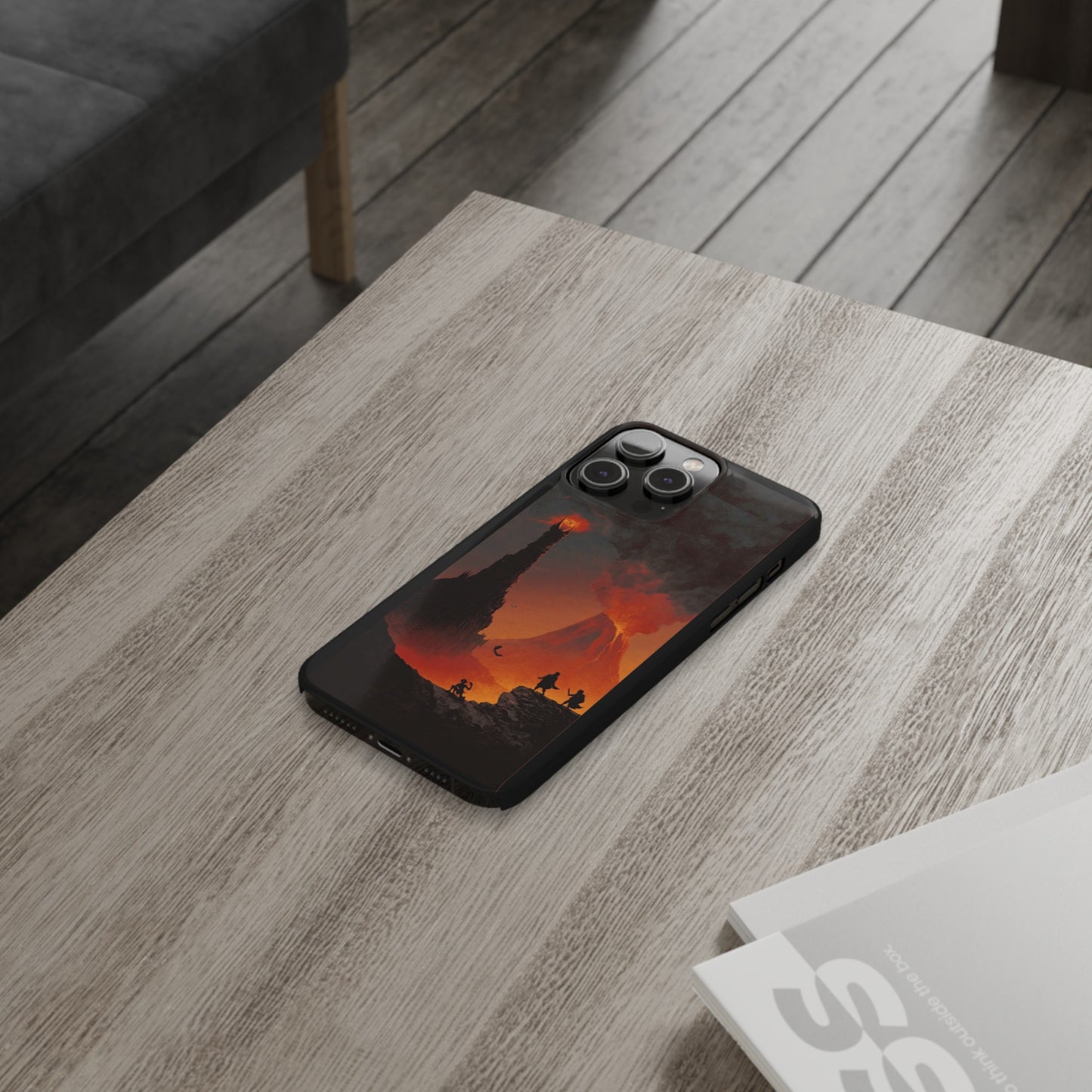 LOTR Frodo Arrived in Mordor iPhone Cases: The Final Quest