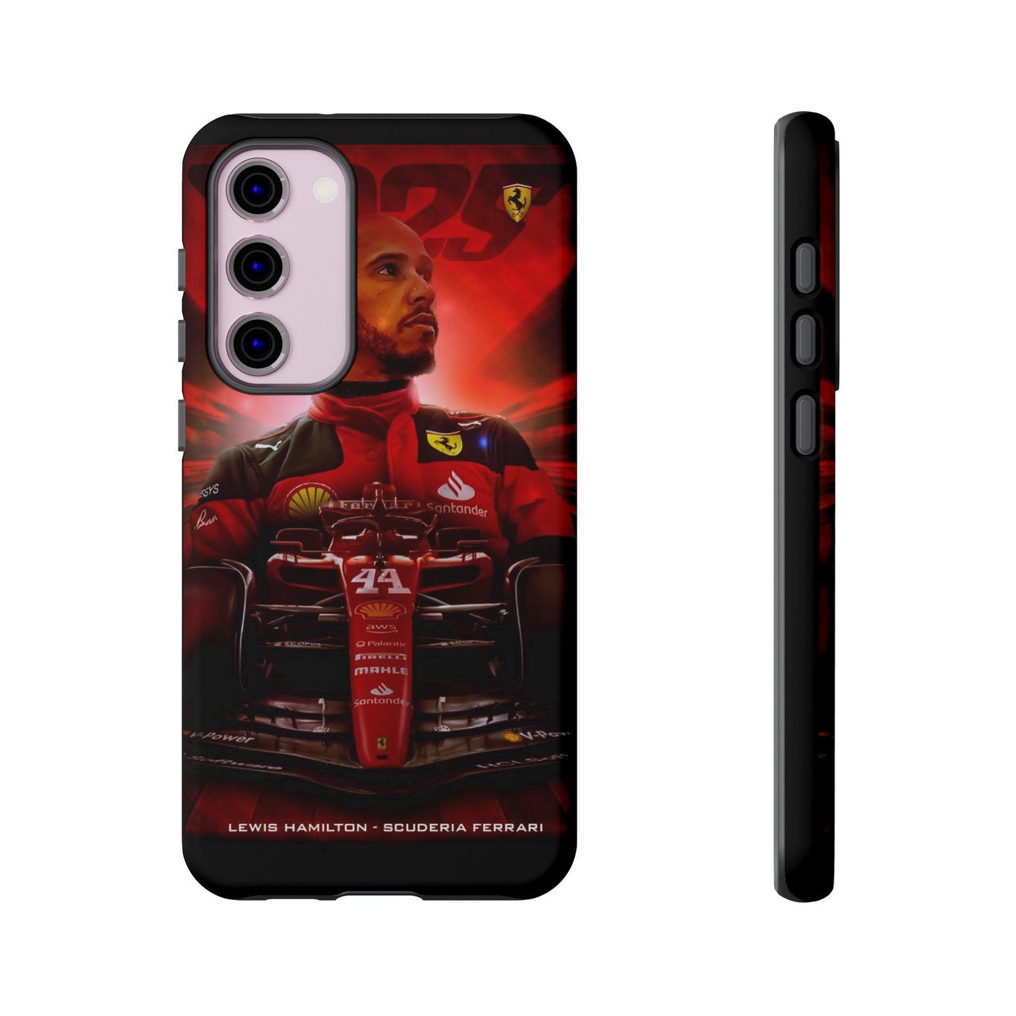 Ferrari Lewis Hamilton New Driver Samsung Galaxy Cases S24 S23 S22: Drive into Greatness!