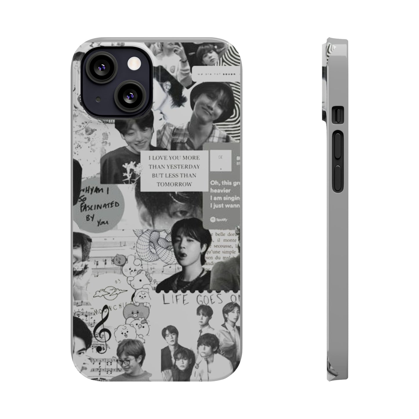 BTS IPhone 15, 14, 13, 12 Cases - The Wishes Edition