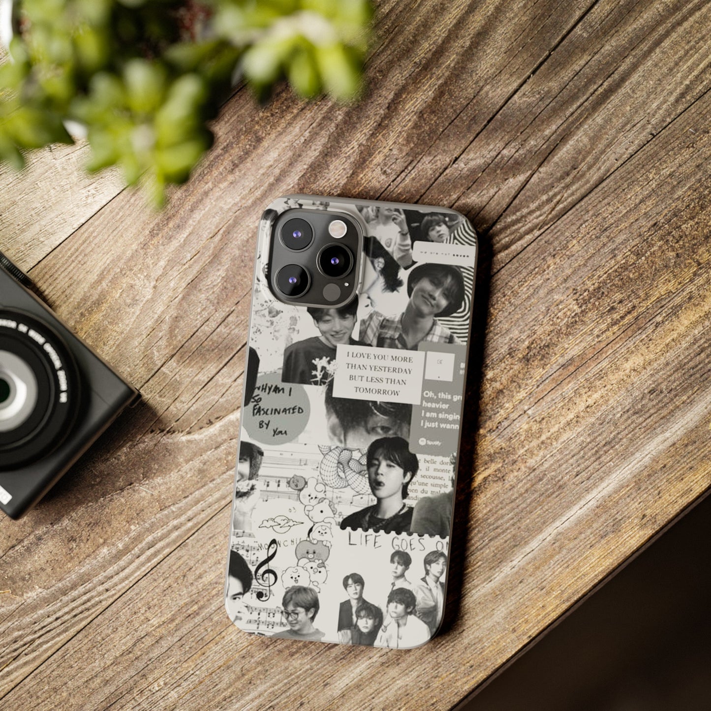 BTS IPhone 15, 14, 13, 12 Cases - The Wishes Edition