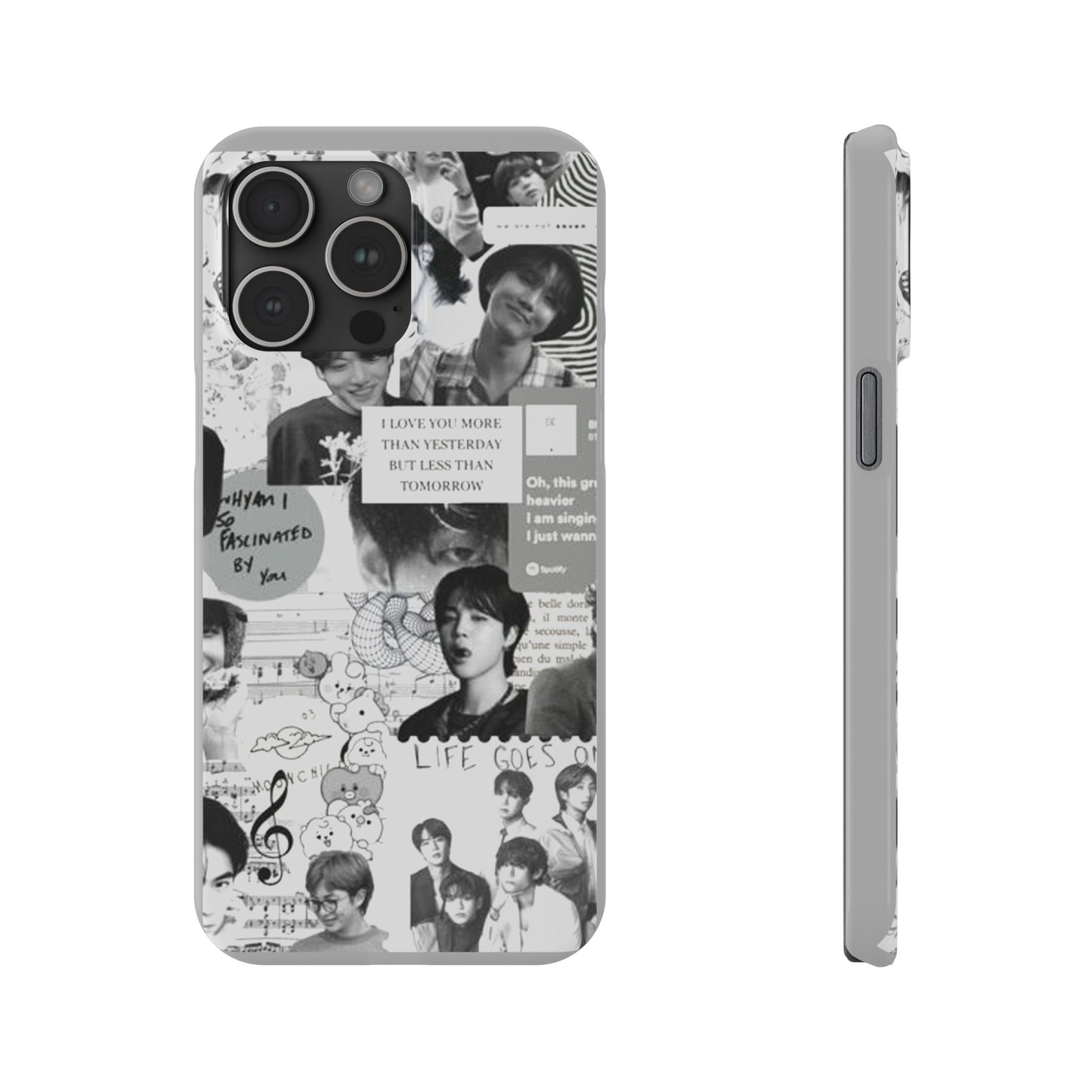 BTS IPhone 15, 14, 13, 12 Cases - The Wishes Edition