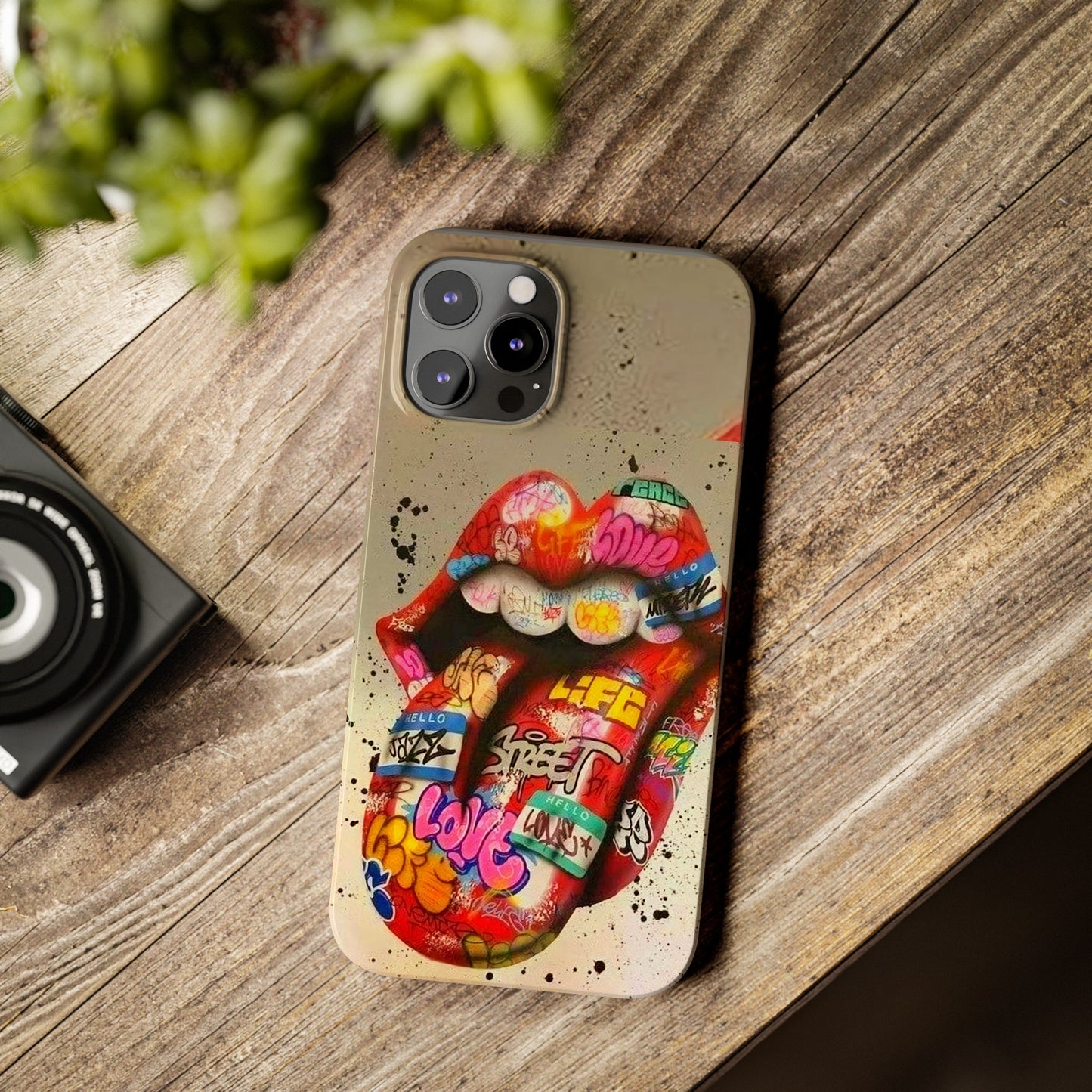 Rolling Stones Tongue Logo Iphone 15, 14, 13, 12 Cases