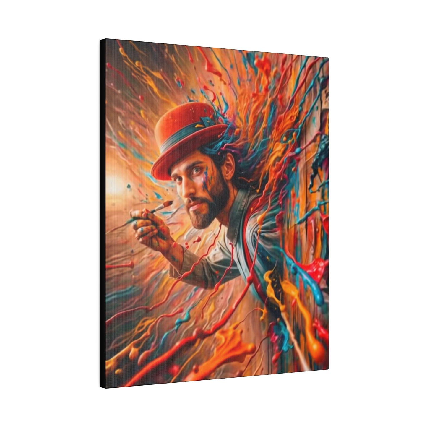 Prisoner Of Your Own Painting - Canvas