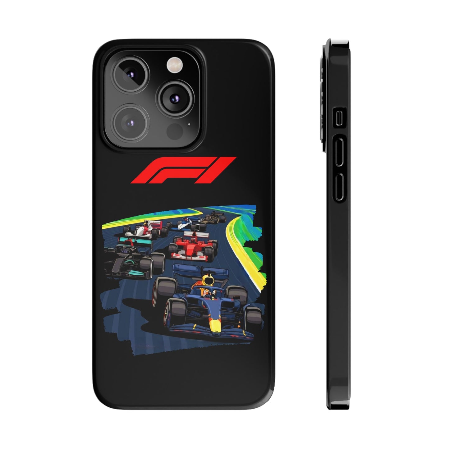 F1 Racing Time Iphone 15, 14, 13, 12, 11 Cases