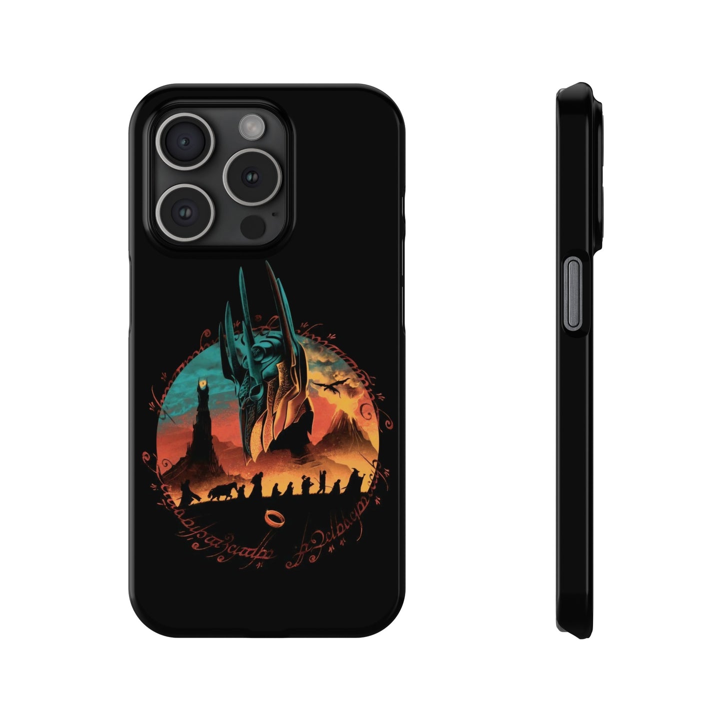 LOTR Fellowship on the Way iPhone Cases: Journey with the Heroes