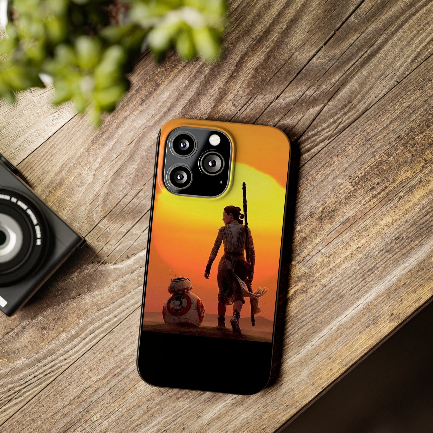 Star Wars Rey with BB-8 iPhone Cases: Adventure Awaits