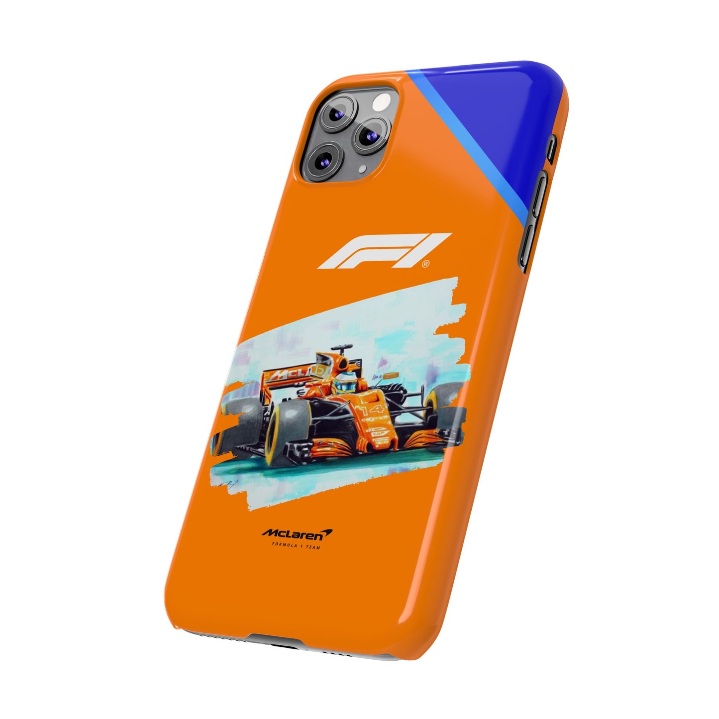 F1 McClaren Orange Edition Iphone Cases