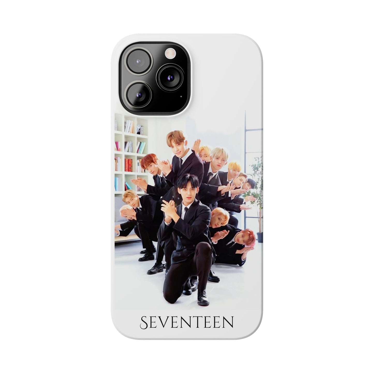 SEVENTEEN: Secret Agent Mission iPhone 15, 14, 13, 12 Cases