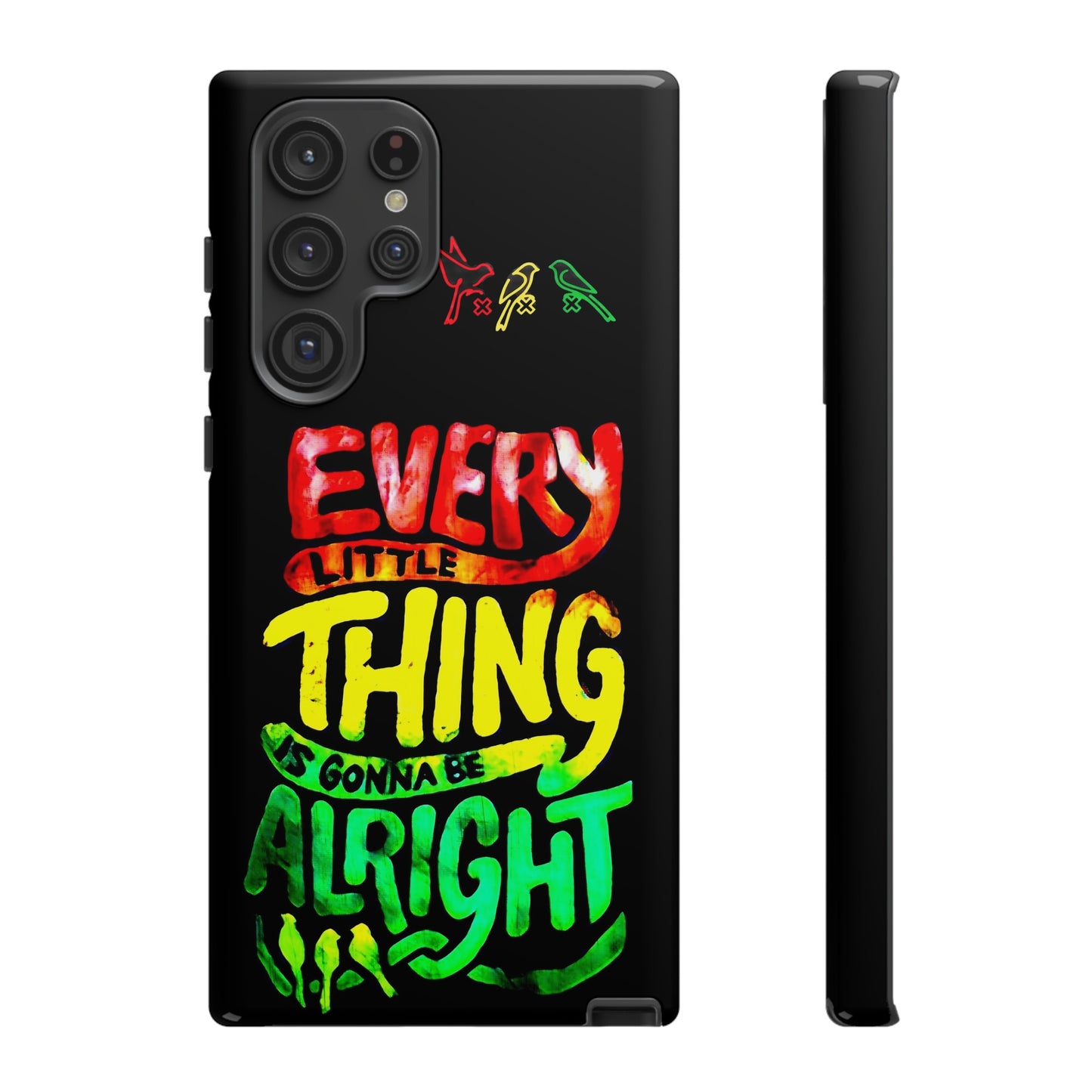 3 Little Birds - Bob Marley Samsung Galaxy Cover: Peace and Protection