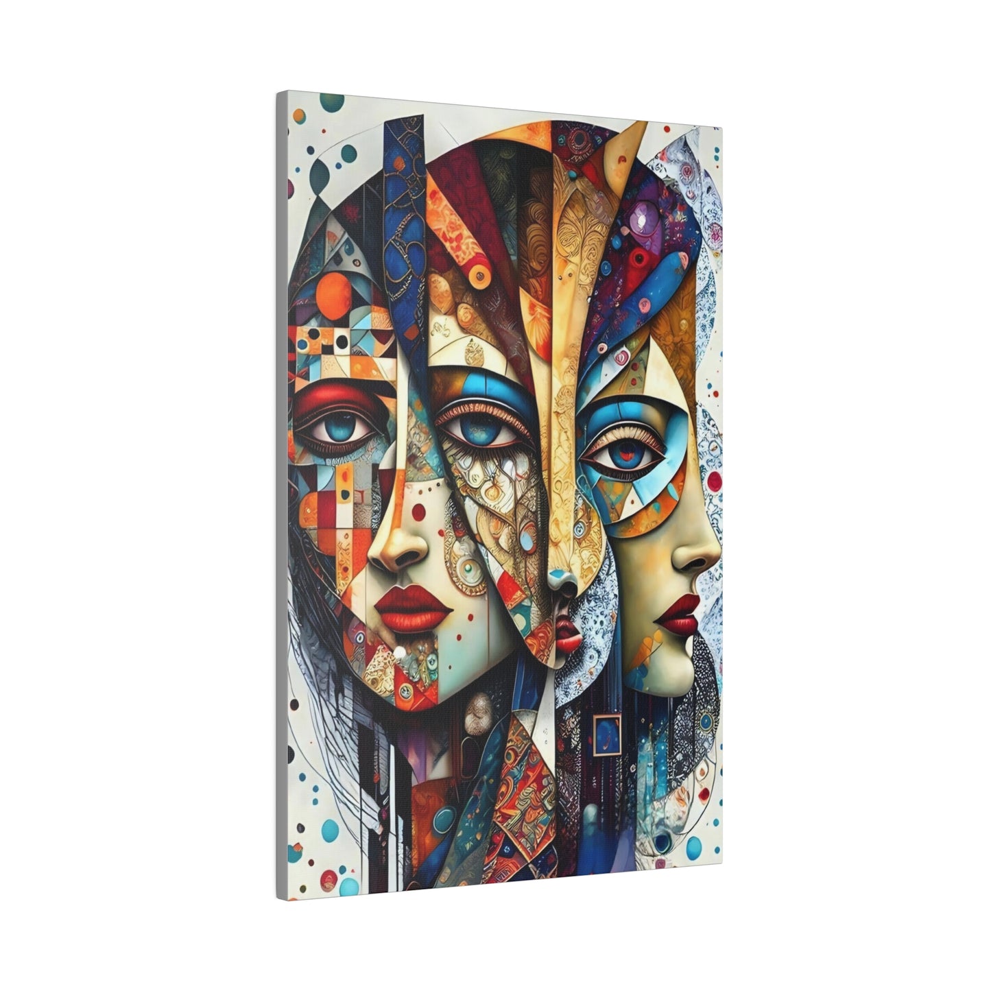 The 3 Faces Canvas Wall Art