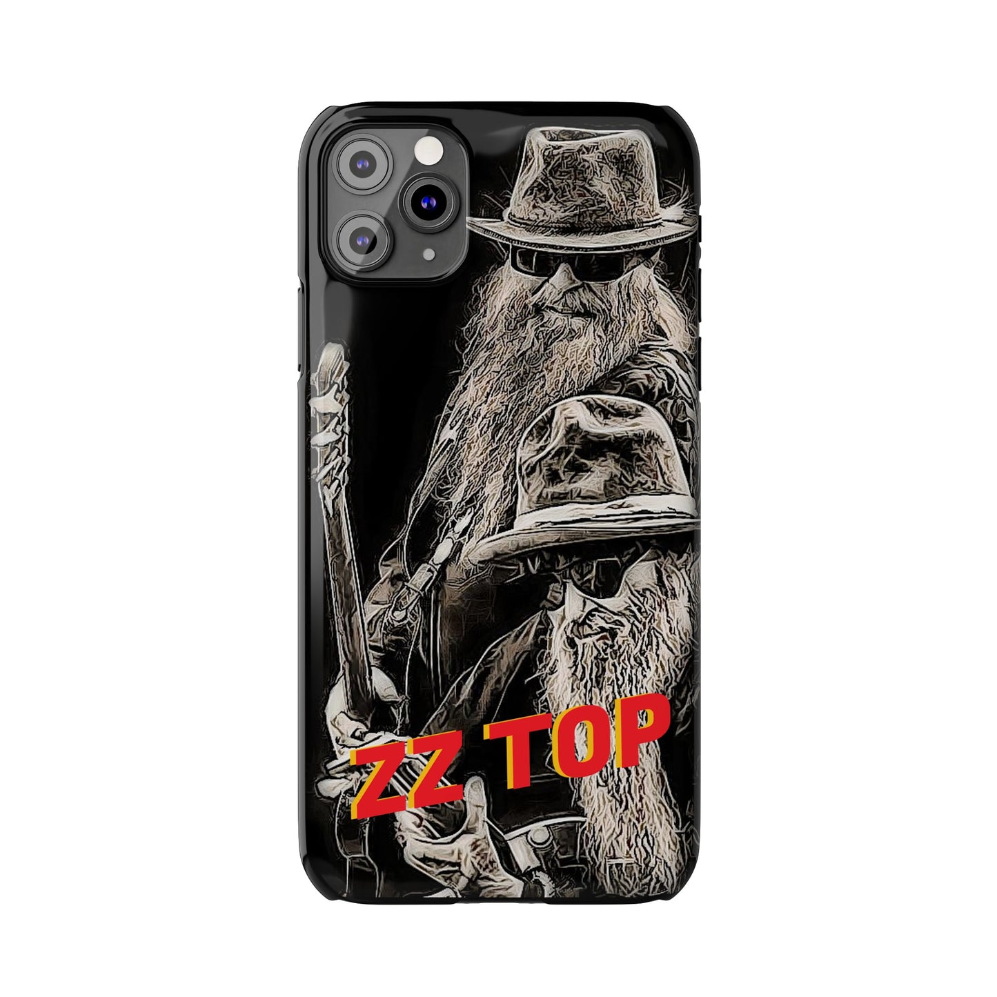 ZZ Top: Rockers Forever" iPhone 15, 14, 13, 12, 11 Cases