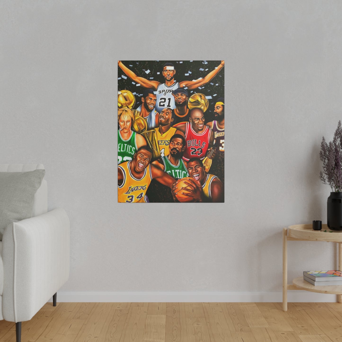 The Best NBA Players all Time - Canvas
