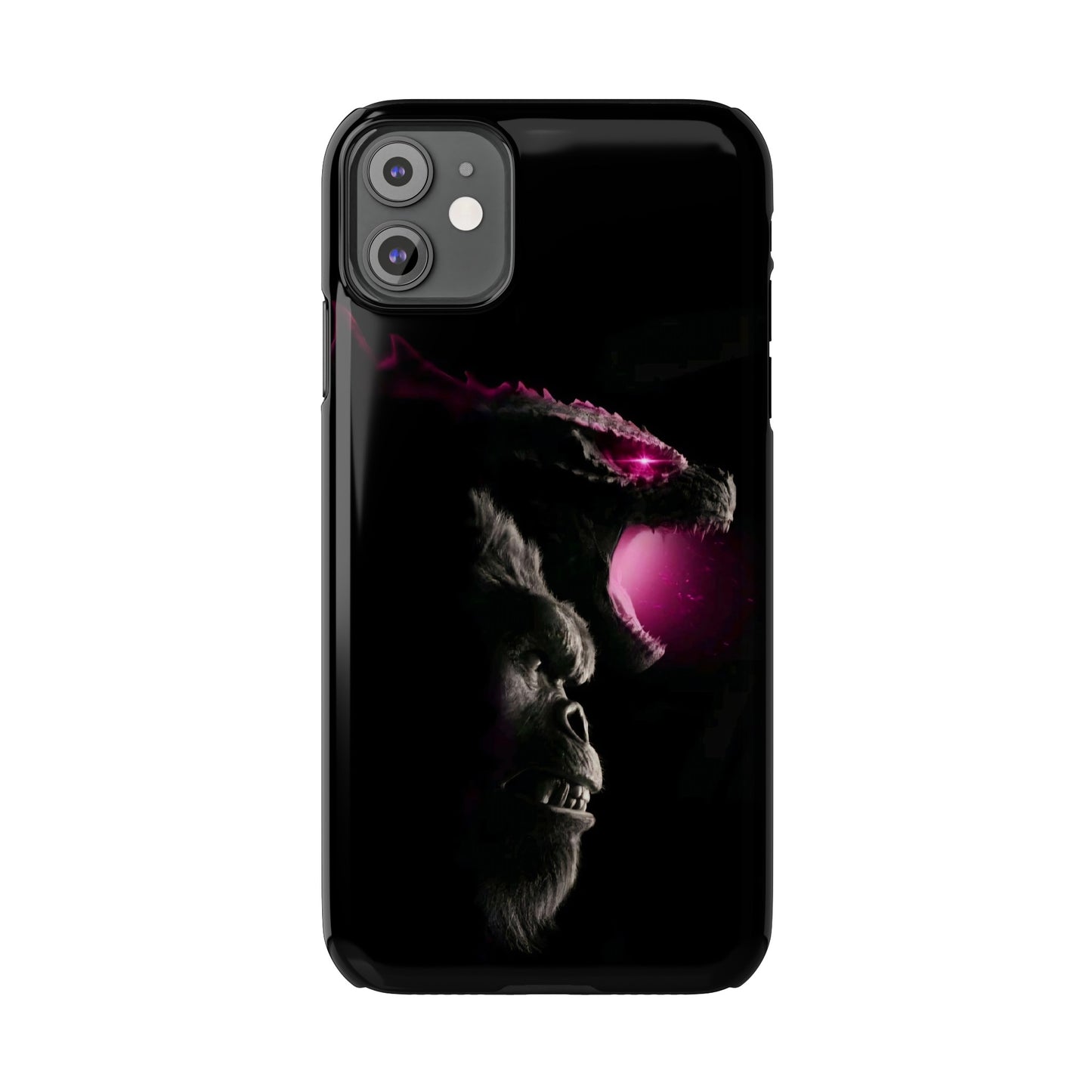 Godzilla x Kong New Age iPhone Cases: Unleash the Titans (Purple Edition)