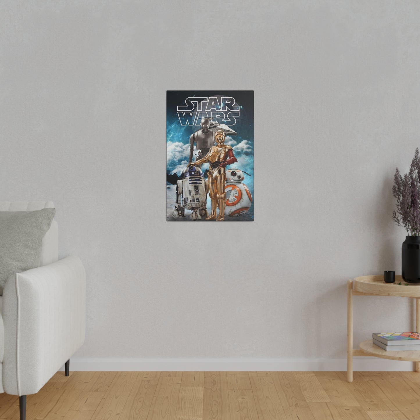 Star Wars R2-D2, BB-8 & C-3PO Canvas: Droid Magic