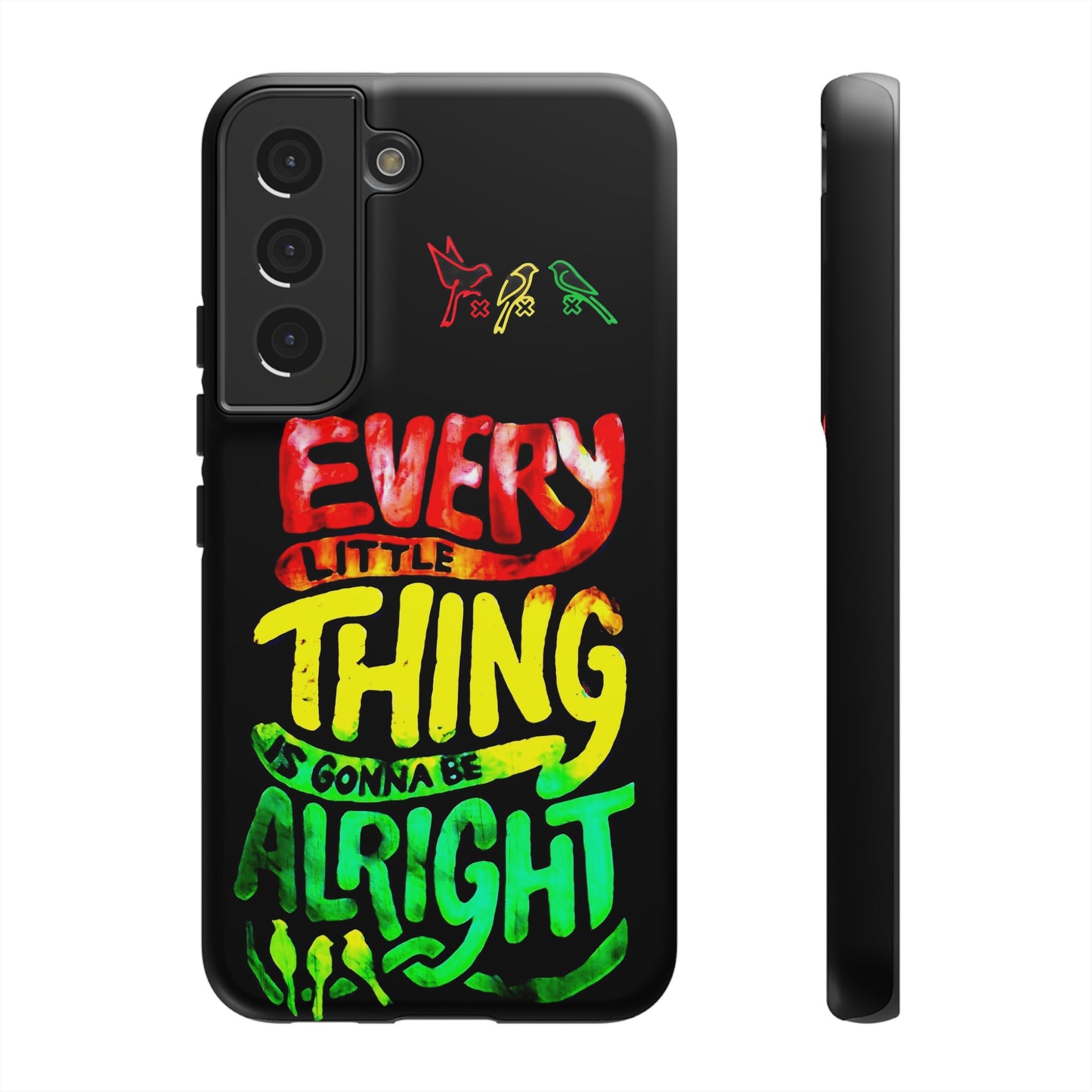 3 Little Birds - Bob Marley Samsung Galaxy Cover: Peace and Protection