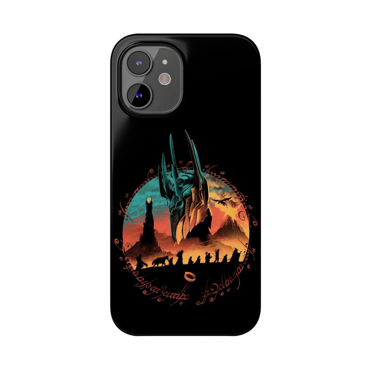 LOTR Fellowship on the Way iPhone Cases: Journey with the Heroes