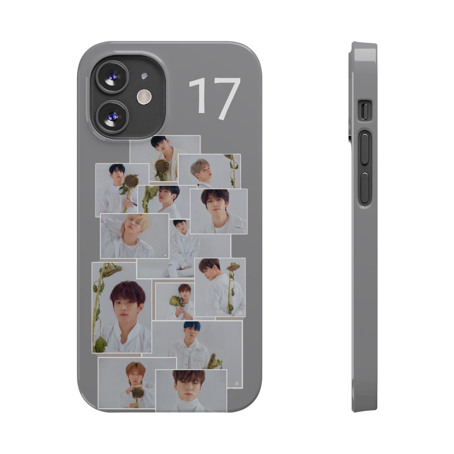 SEVENTEEN White Elegance iPhone 15, 14, 13, 12 Cases