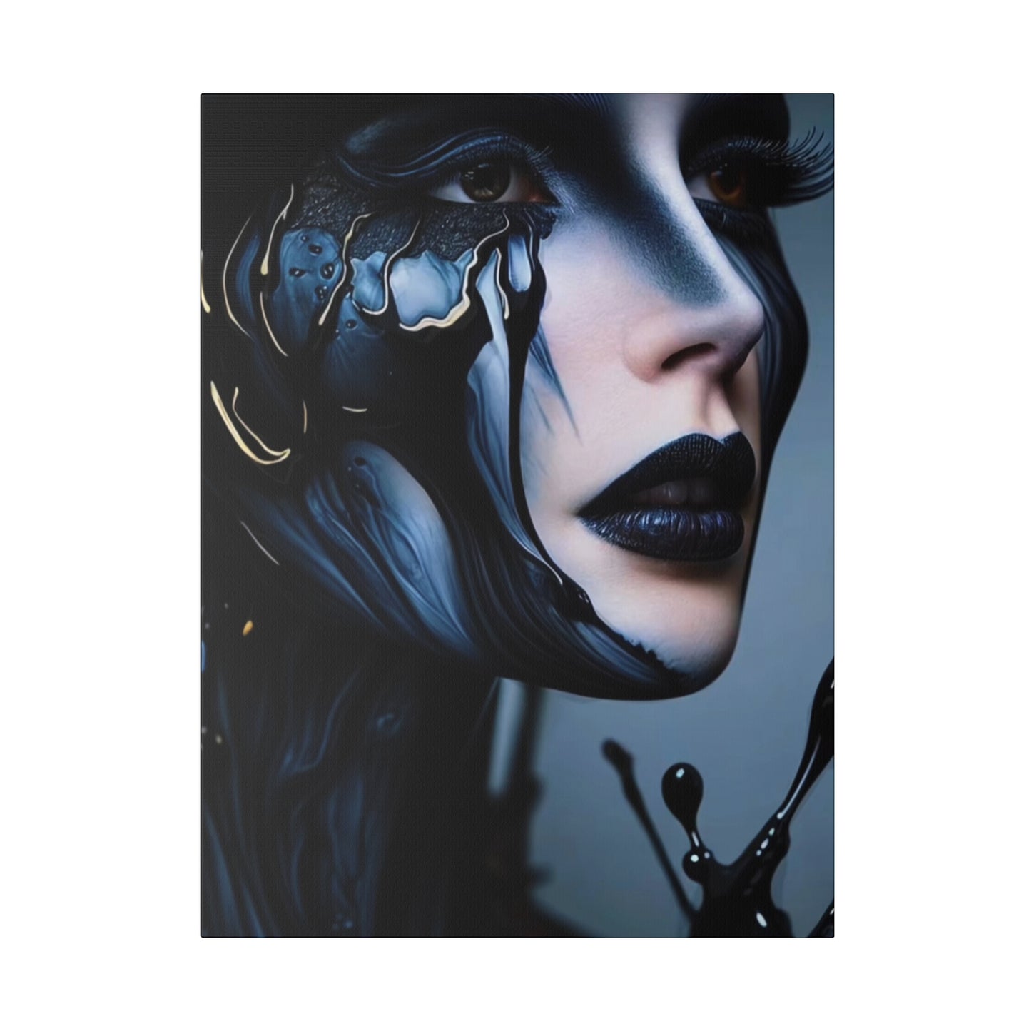 Woman of Light, Painted in Shadows - Canvas