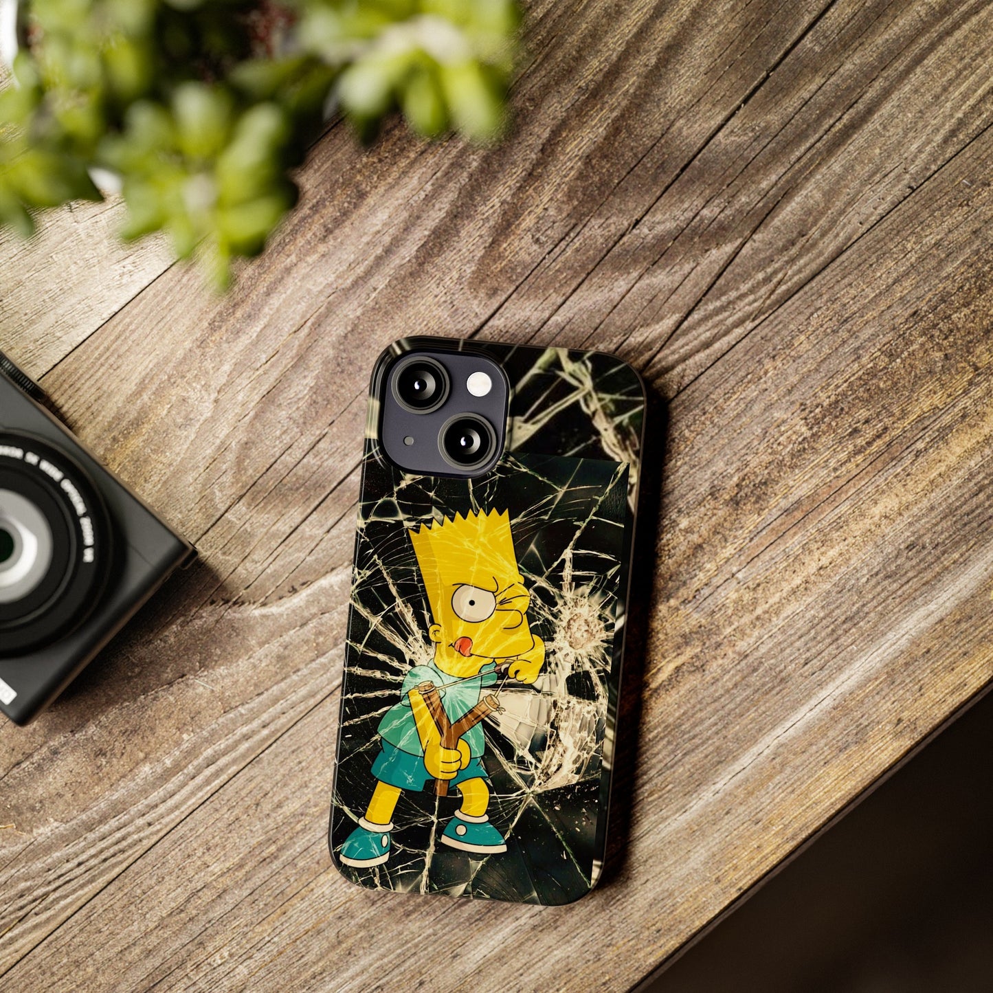 Bart Breaking Glass Iphone 15, 14, 13, 12 Cases