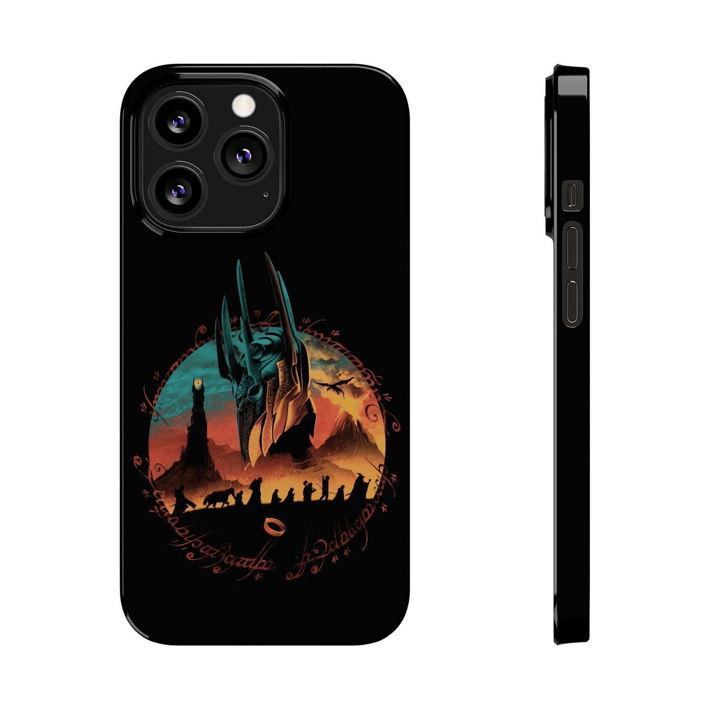 LOTR Fellowship on the Way iPhone Cases: Journey with the Heroes