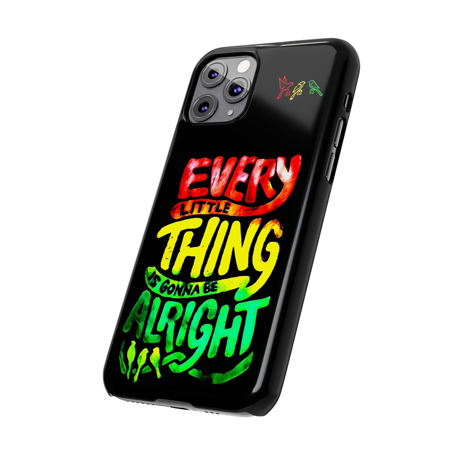 3 Little Birds - Bob Marley iPhone Cover: Peace and Protection