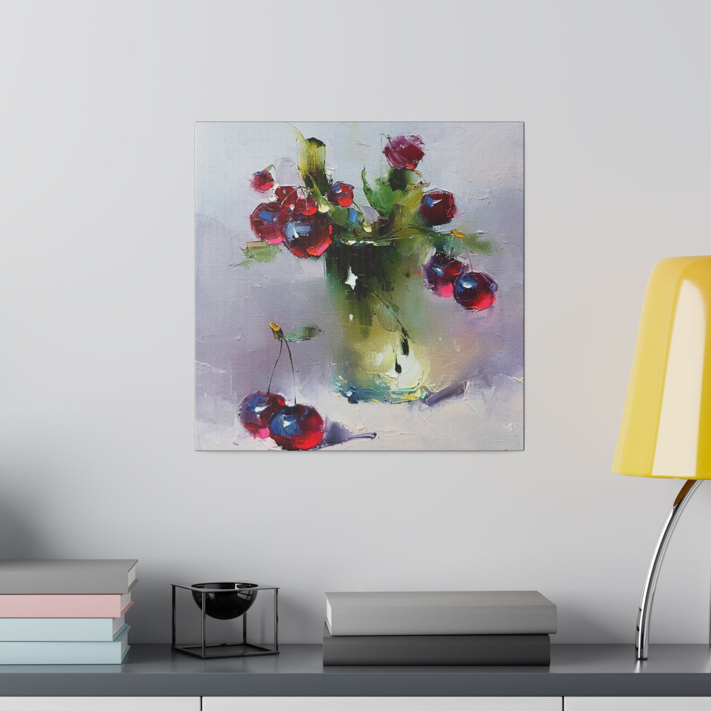 Cherished Moments: Vase of Beauty - Canvas