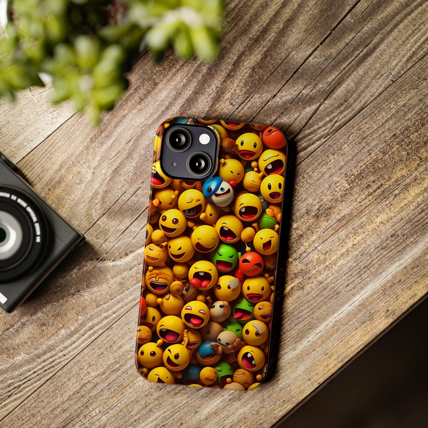 Colorful Emoji Iphone 15, 14, 13, 12 Cases