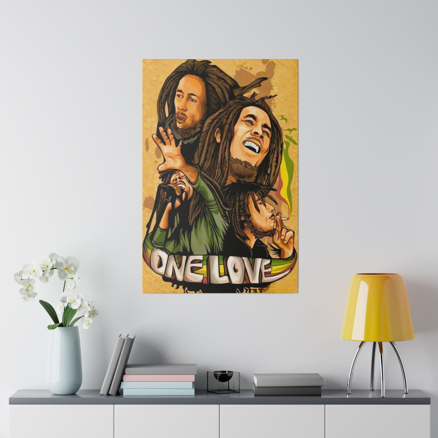 Bob Marley, One Love - Canvas