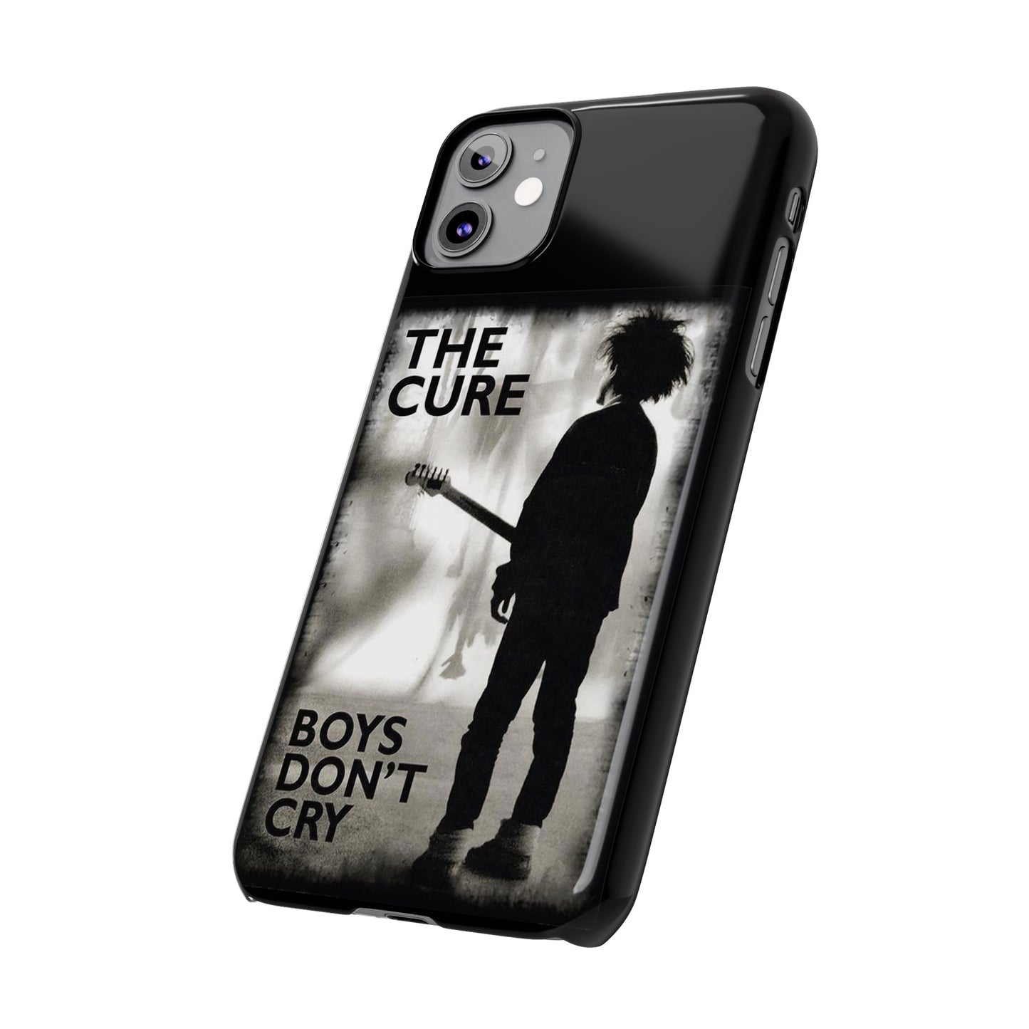 The Cure: Boys Don't Cry" iPhone Covers for 15, 14, 13, 12, 11