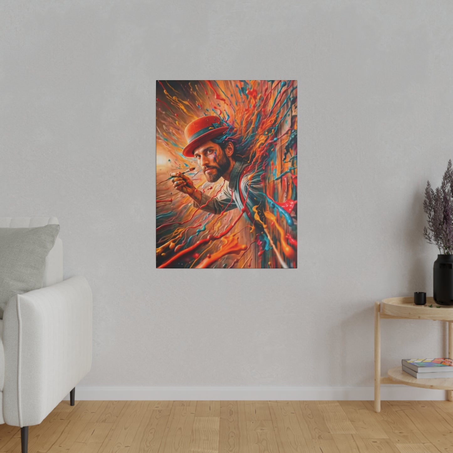 Prisoner Of Your Own Painting - Canvas