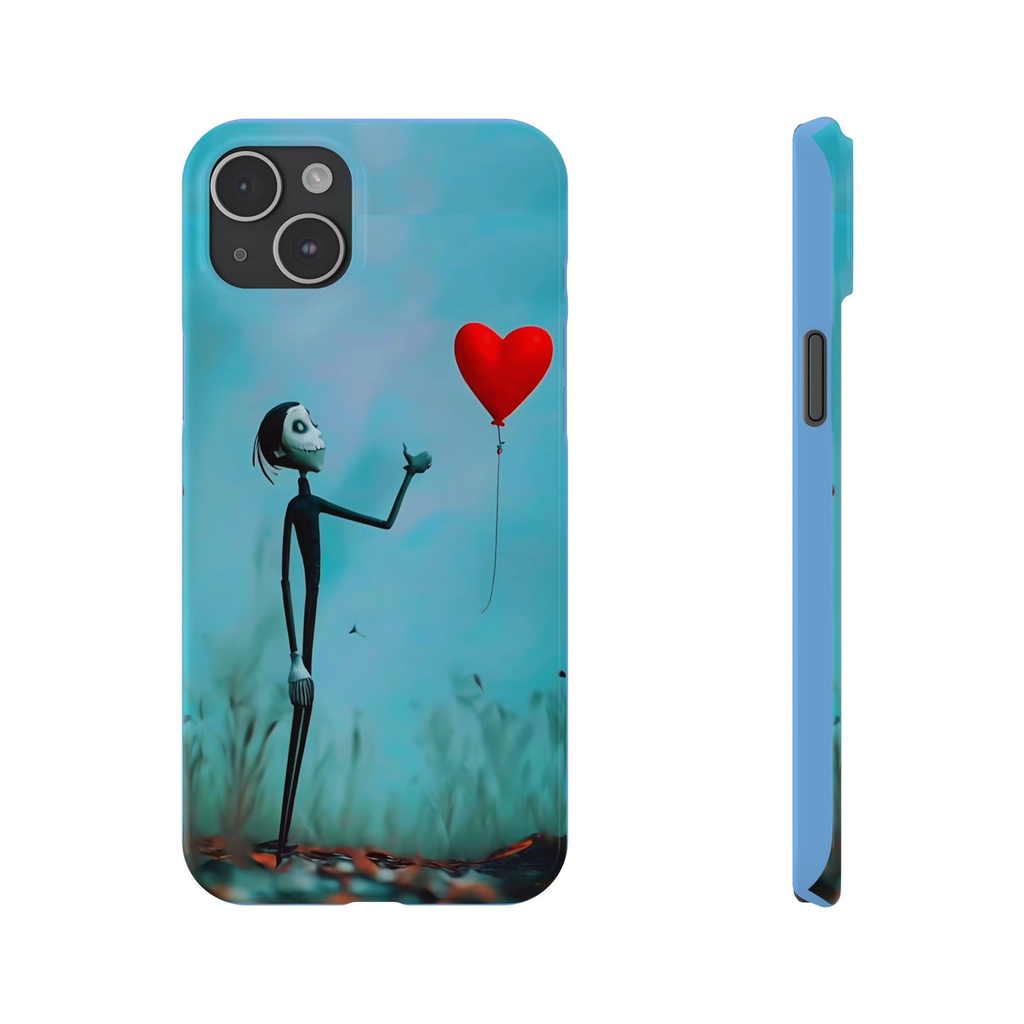 Heart Balloon Art Design iPhone Cases: Love in the Air