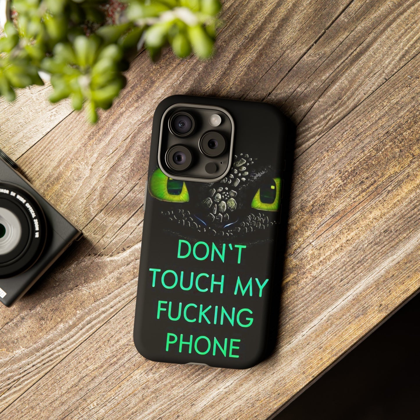 Don't Touch My Phone" Cases for iPhone 15, 14, 13, 12 and Galaxy S23, S22