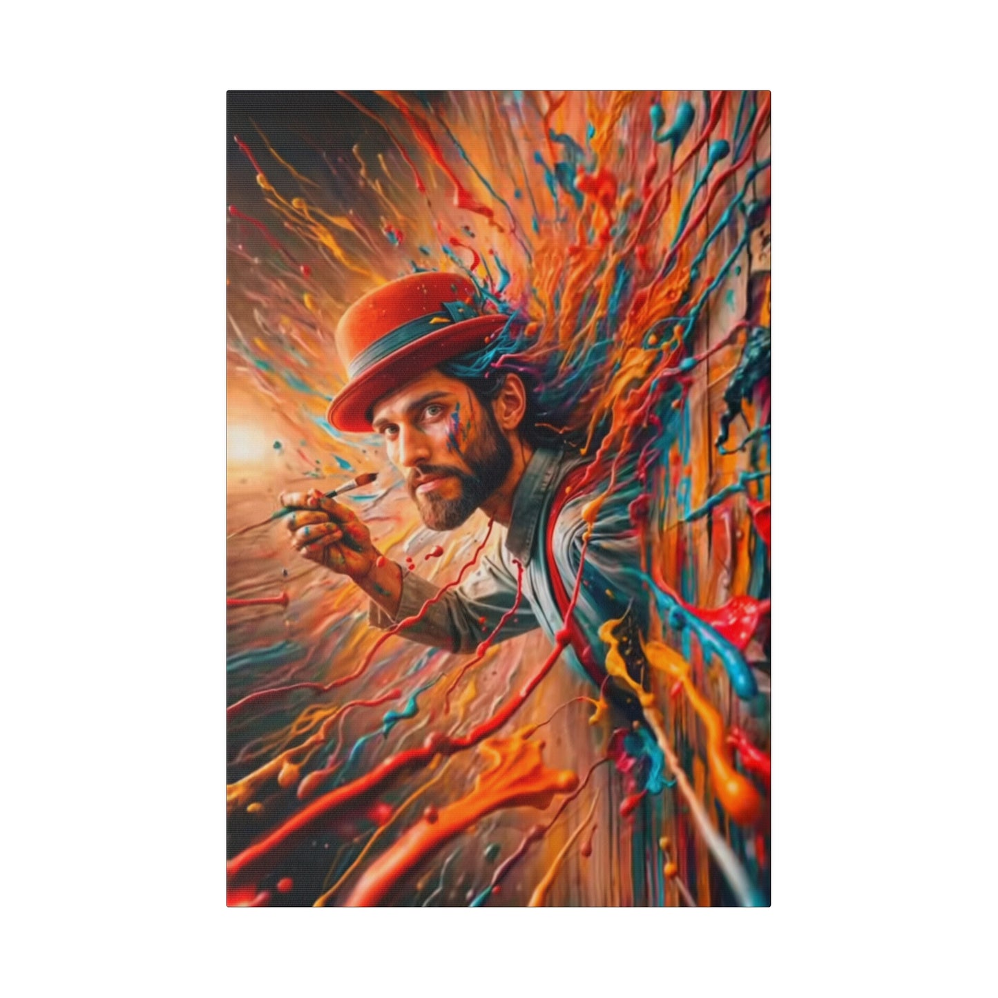 Prisoner Of Your Own Painting - Canvas