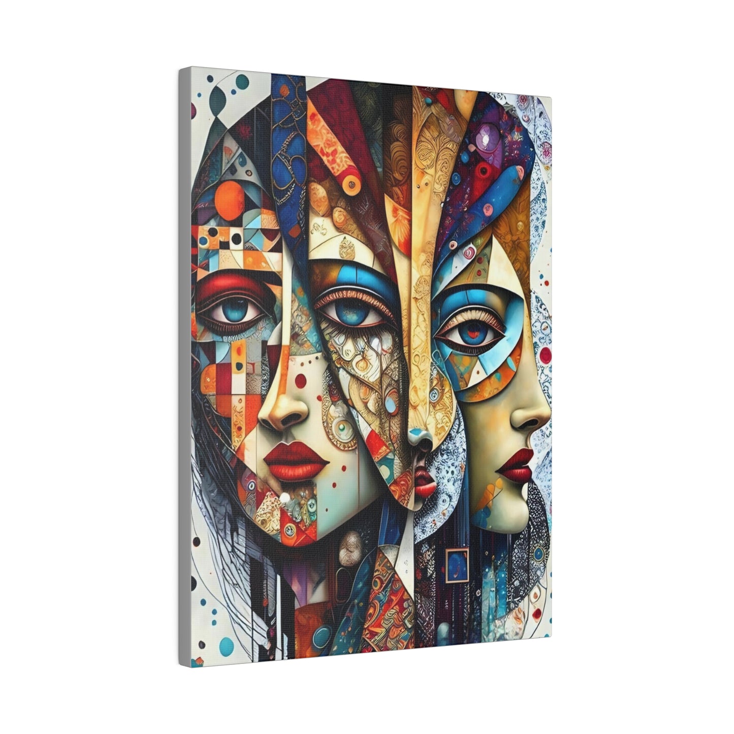 The 3 Faces Canvas Wall Art