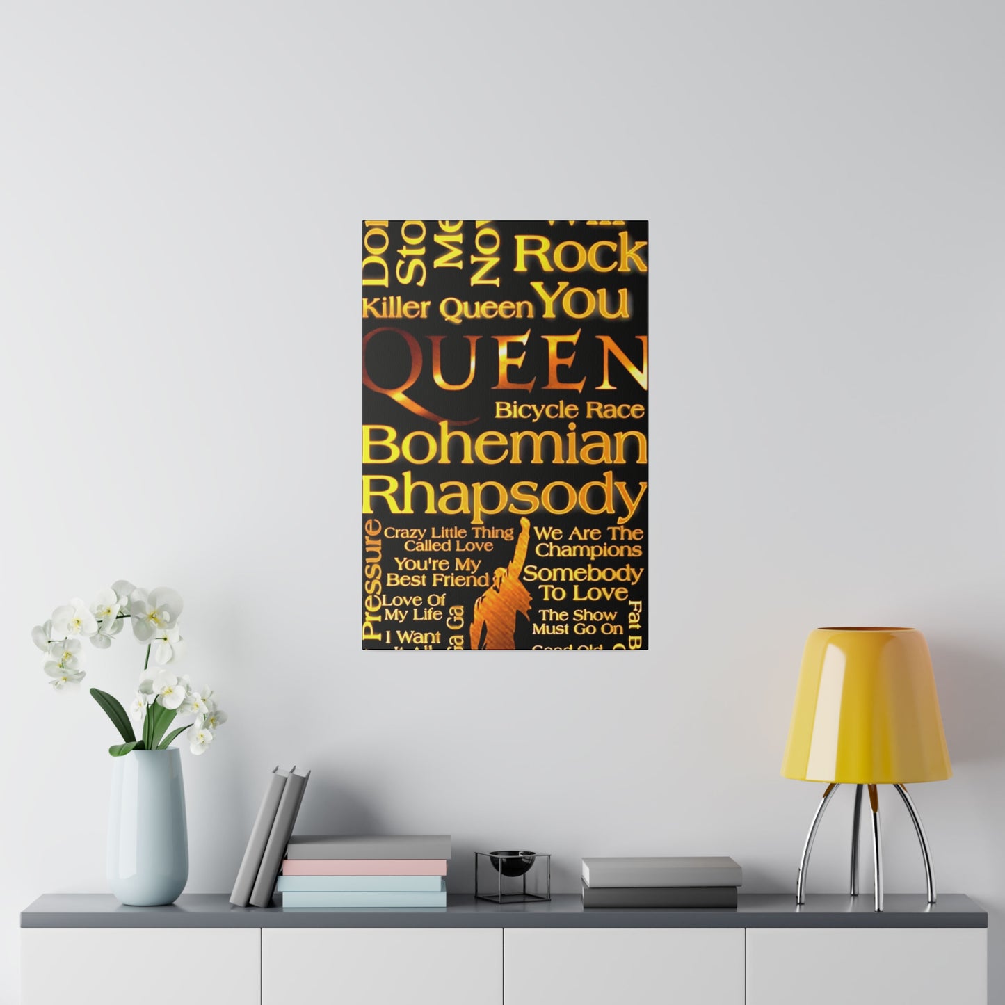 Queen Songs Canvas