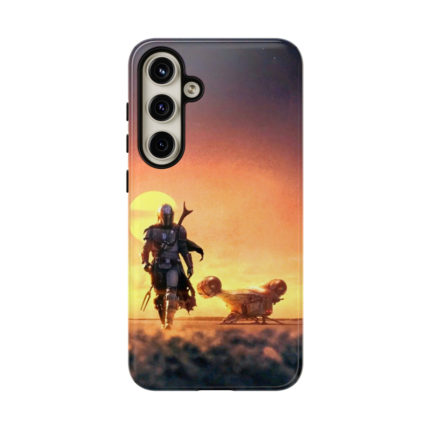 Star Wars Mandalorian Samsung Galaxy Cover: Protect Your Phone with the Force