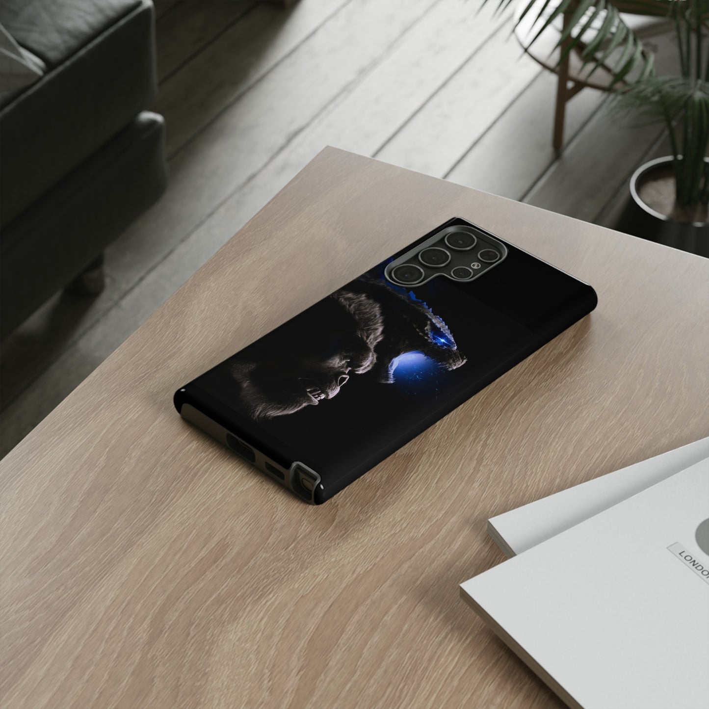 Godzilla x Kong New Age Samsung Galaxy Cases: Unleash the Titan (Blue edition)
