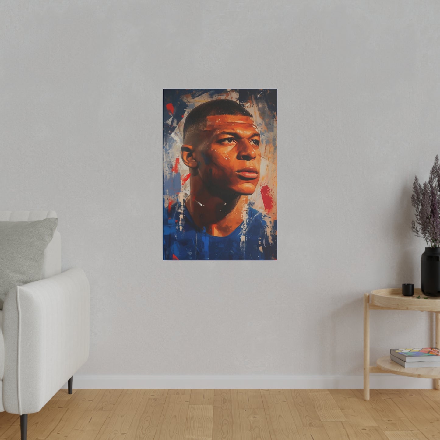 MBappe Wall Art Canvas