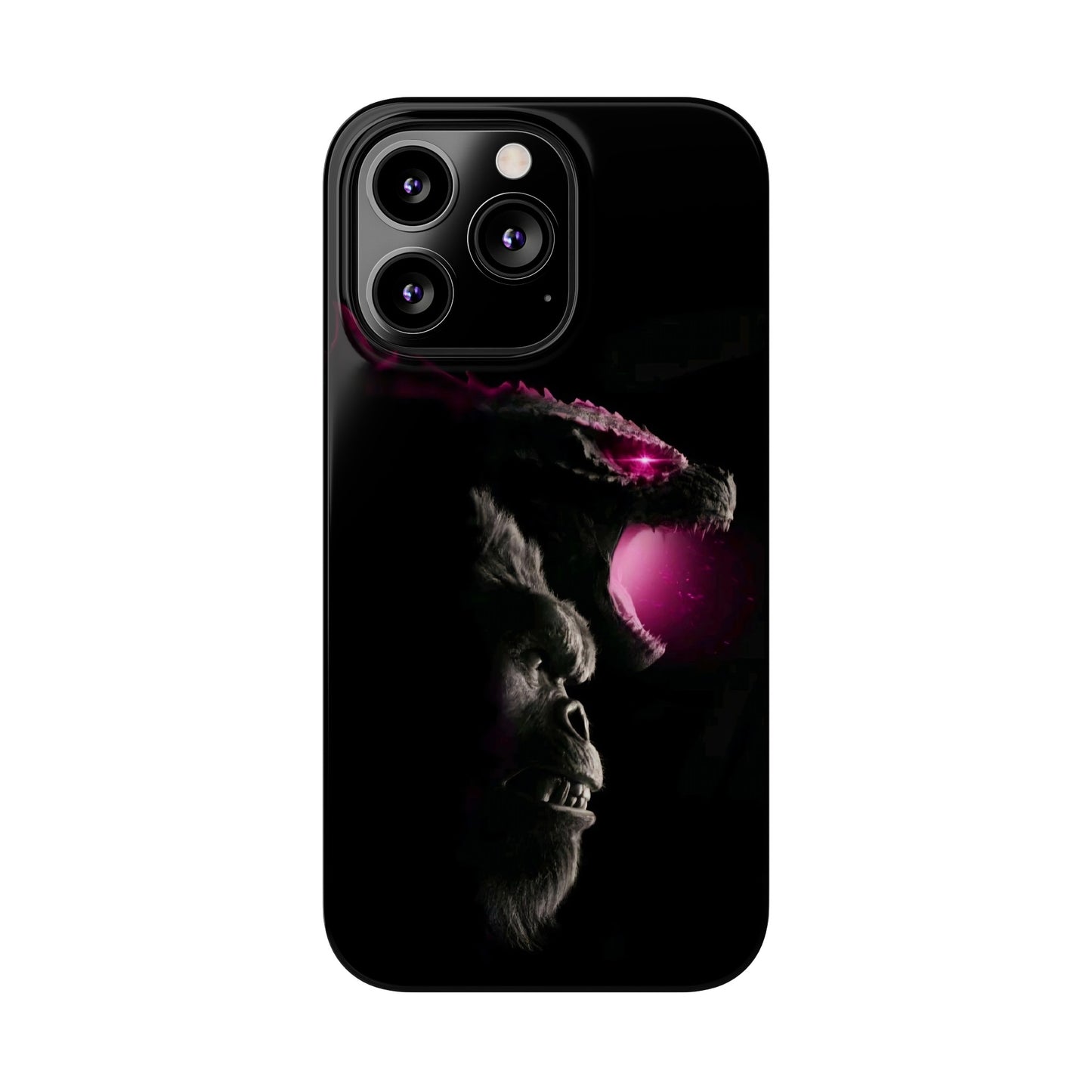 Godzilla x Kong New Age iPhone Cases: Unleash the Titans (Purple Edition)