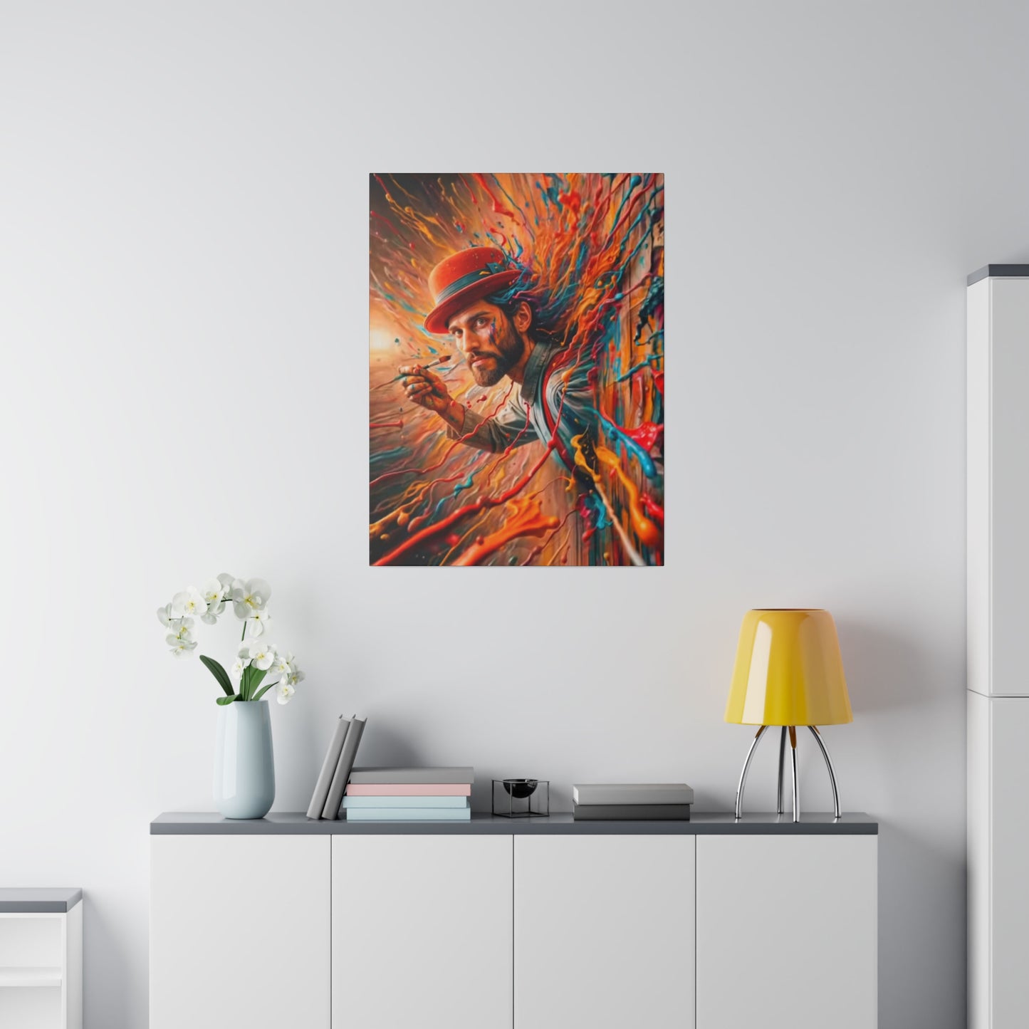 Prisoner Of Your Own Painting - Canvas